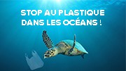 Stop au plastique dans les oceans 